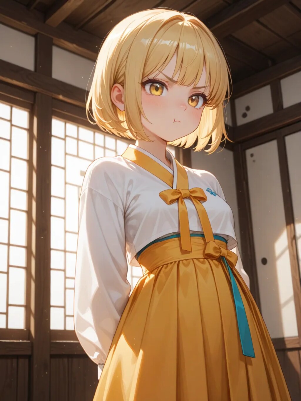 韓服マル