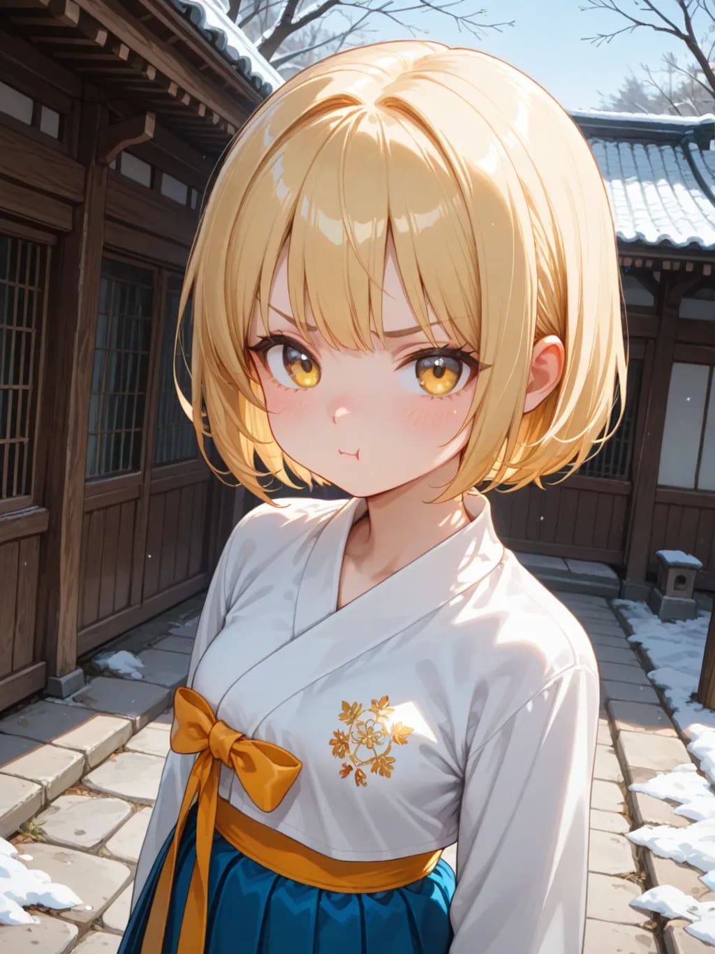韓服マル