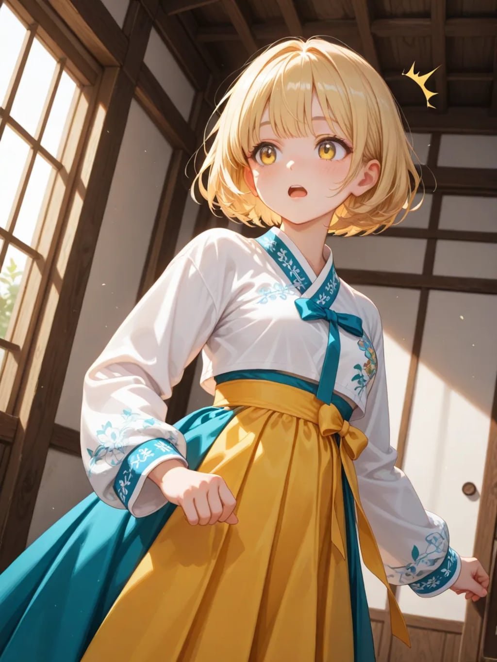 韓服マル