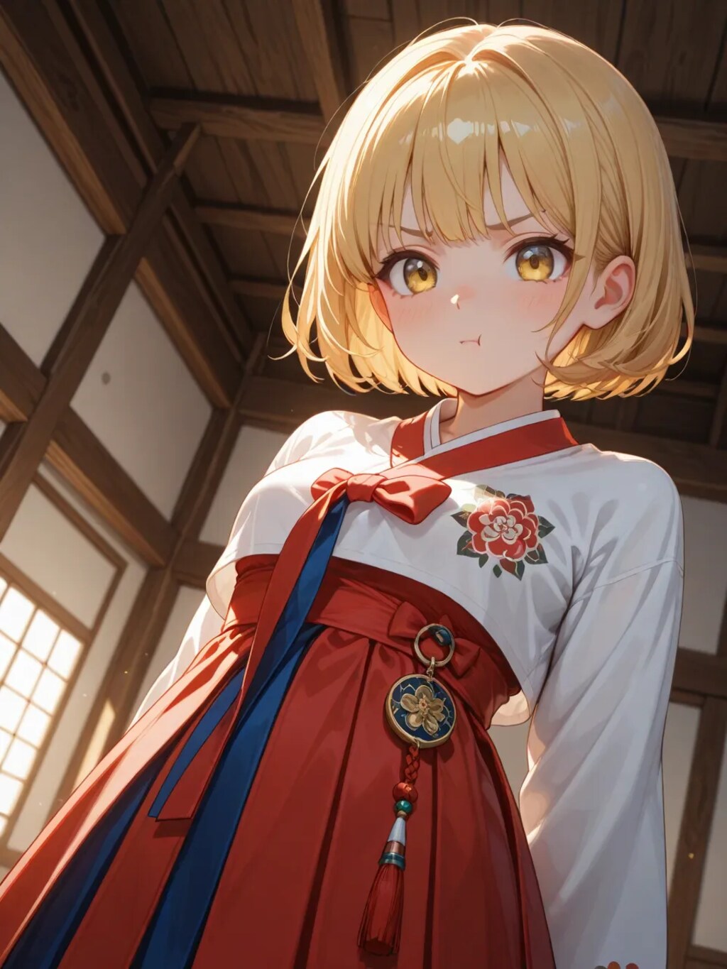 韓服マル