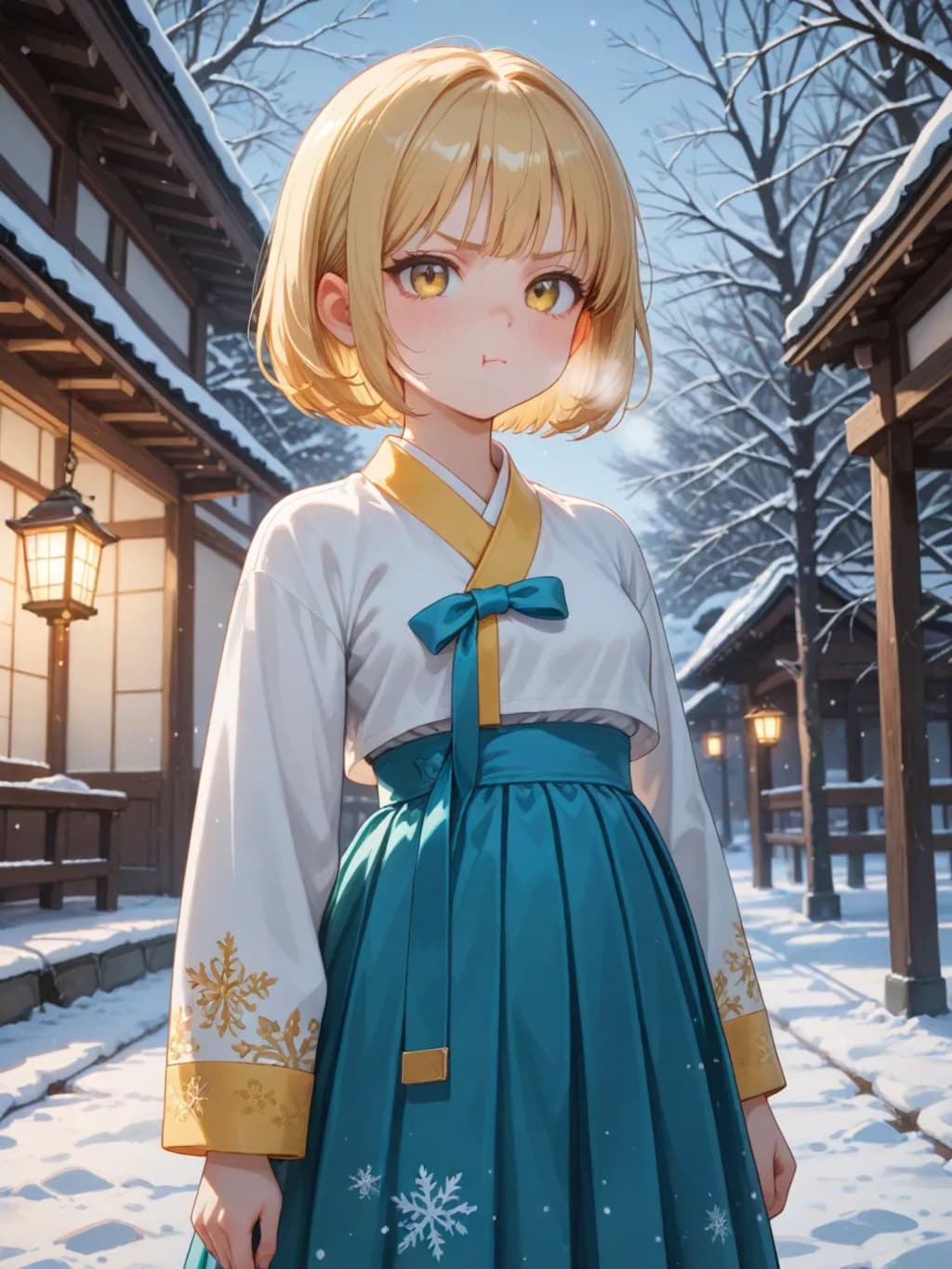 韓服マル