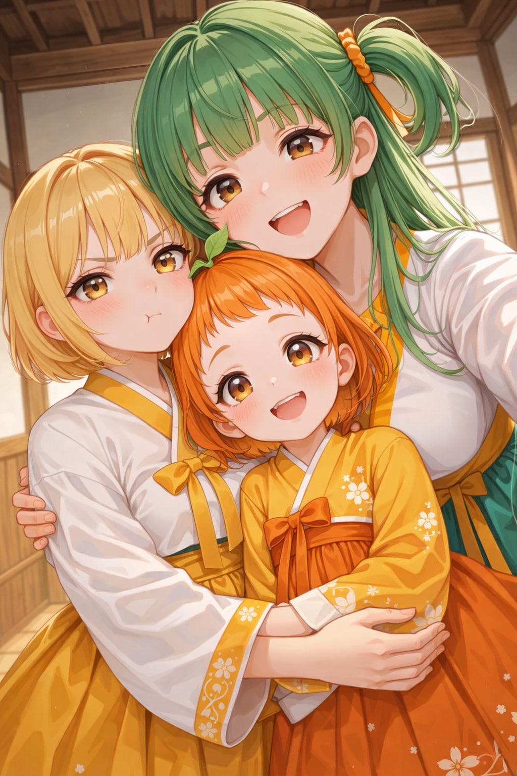 韓服マル