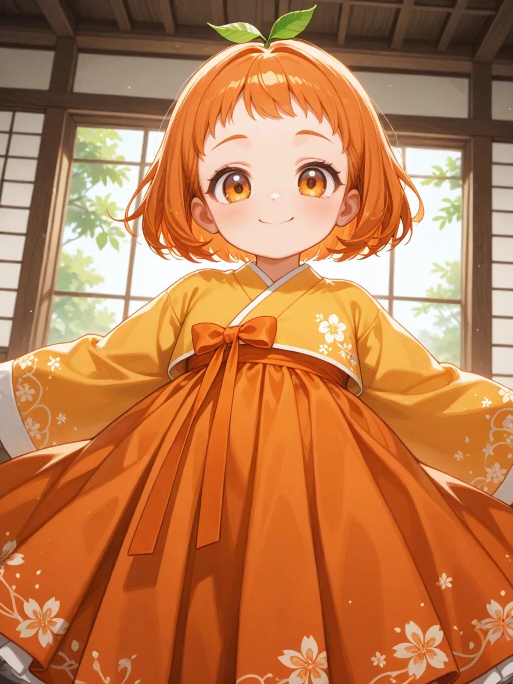 韓服マル