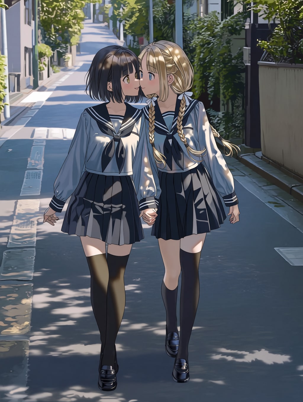 キスしたい二人のJK198