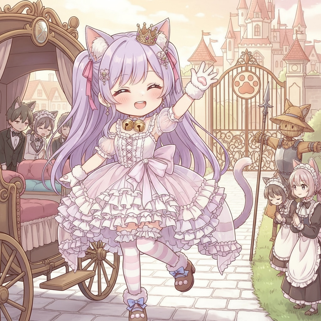 猫姫様御出立