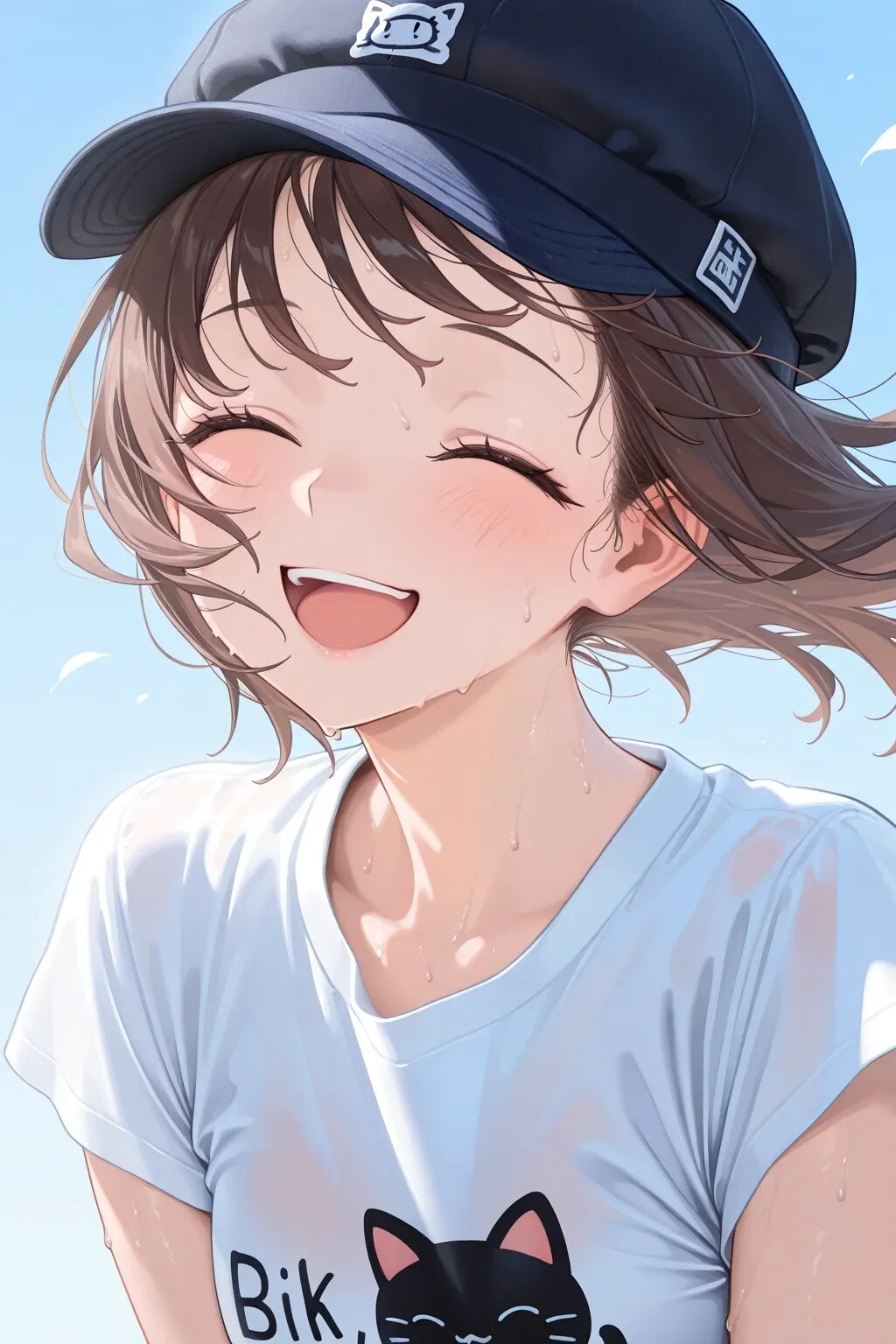 海辺の女の子　デート