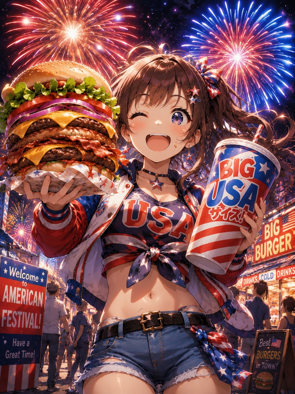 7月4日はアメリカ独立記念日ですね