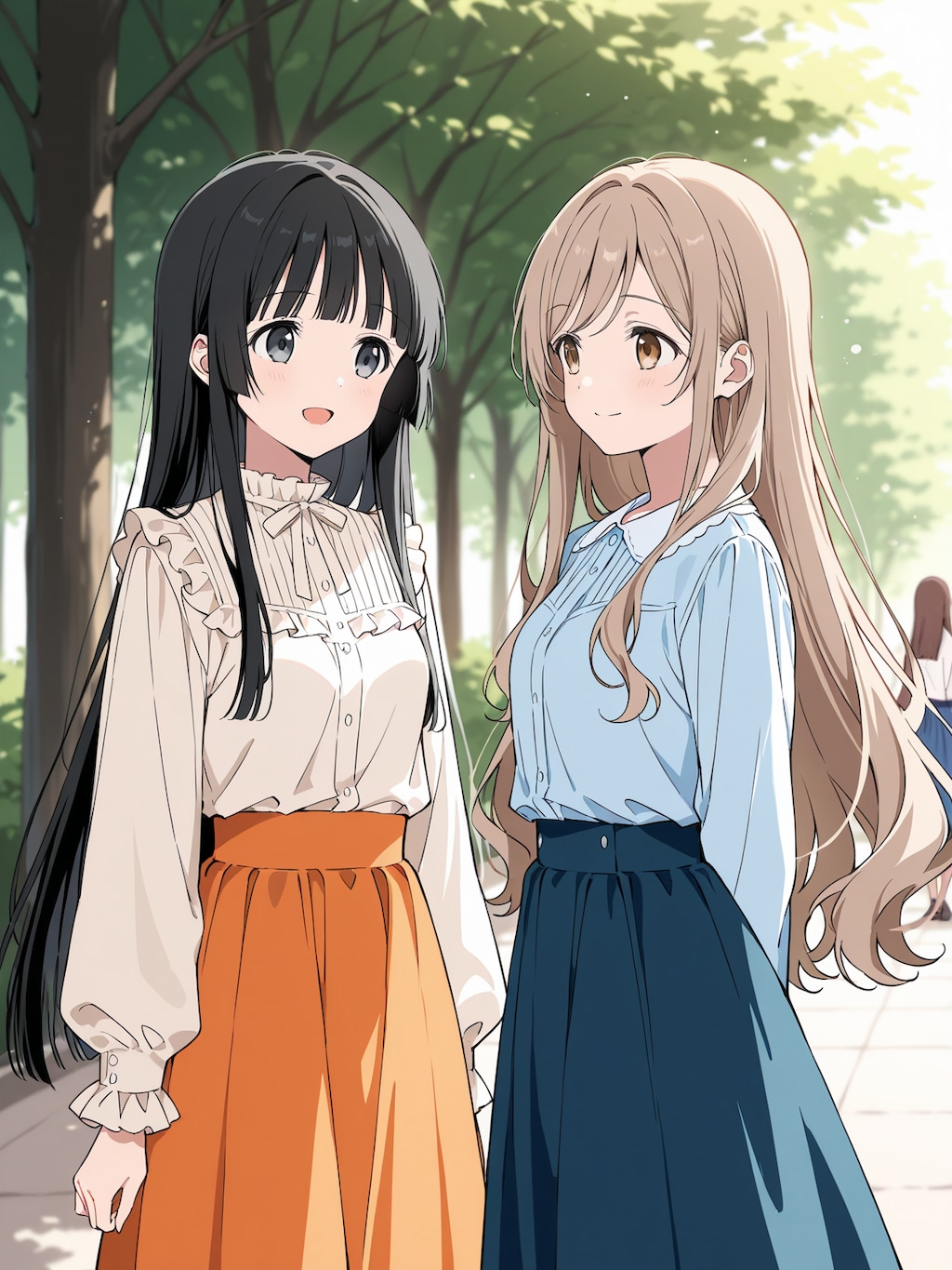 真由と恵の日常スナップ