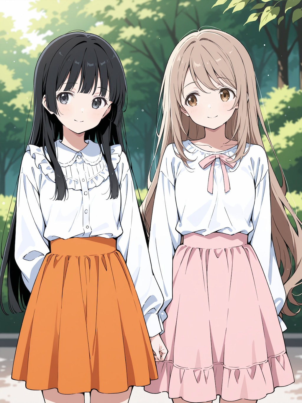 真由と恵の日常スナップ