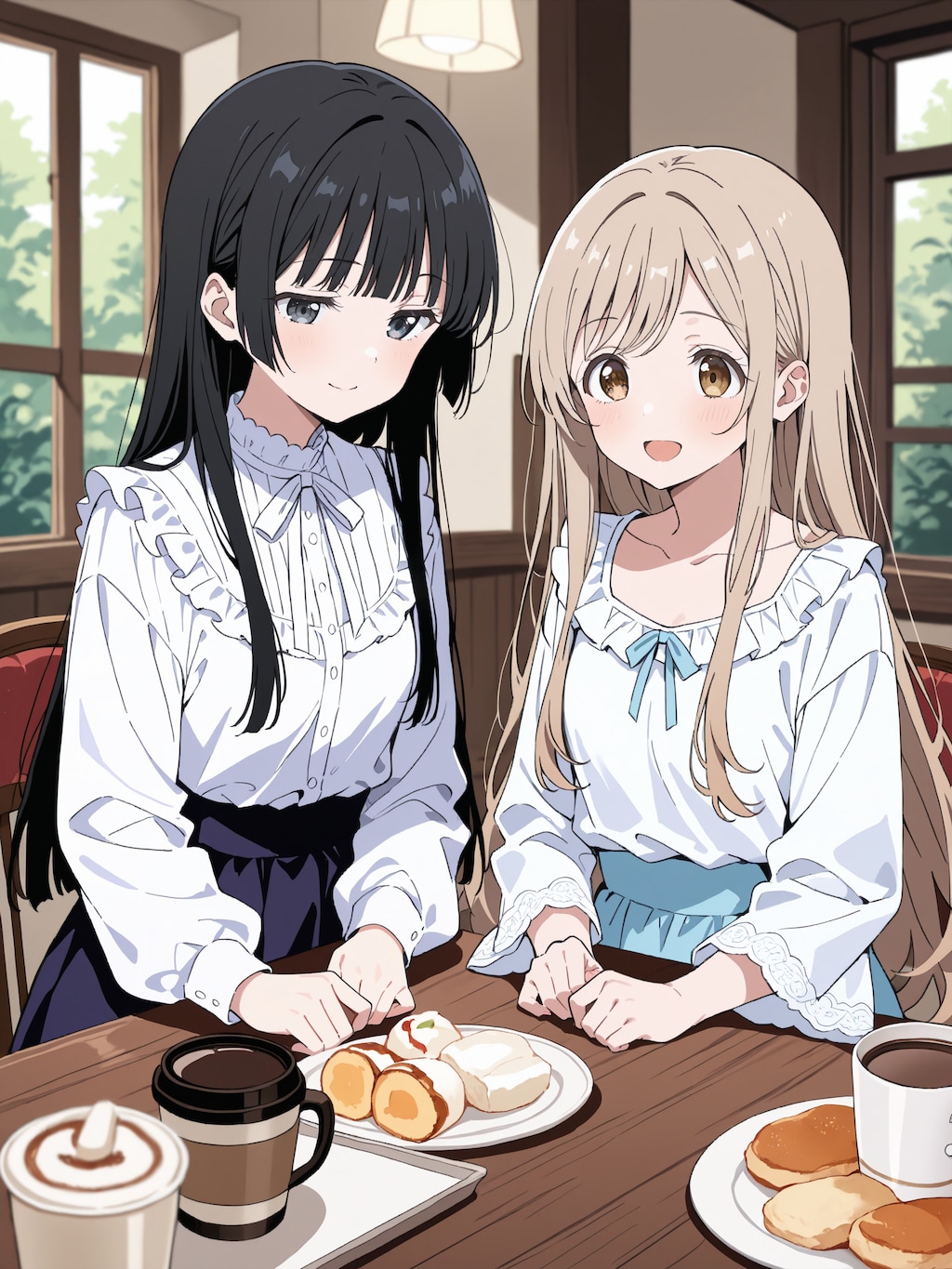 真由と恵の日常スナップ