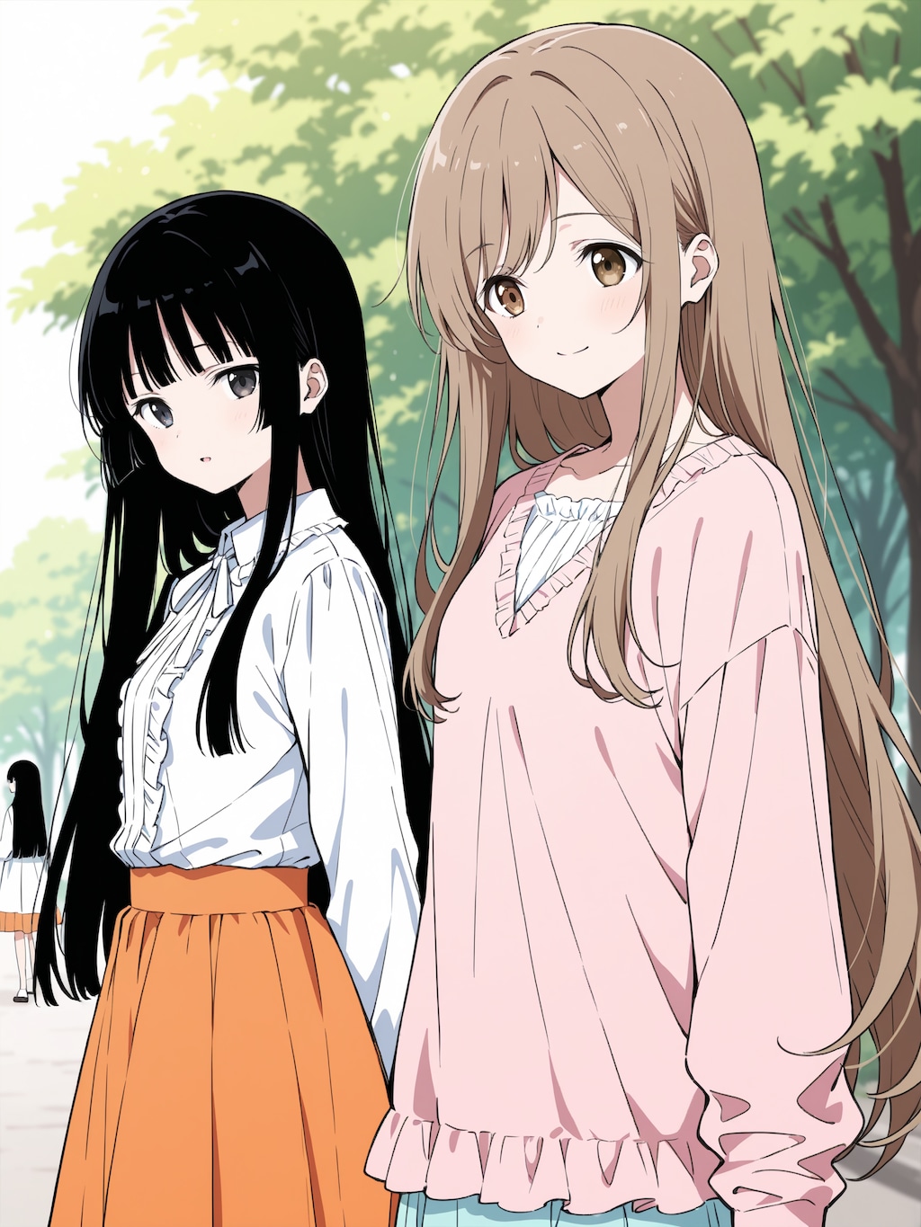 真由と恵の日常スナップ