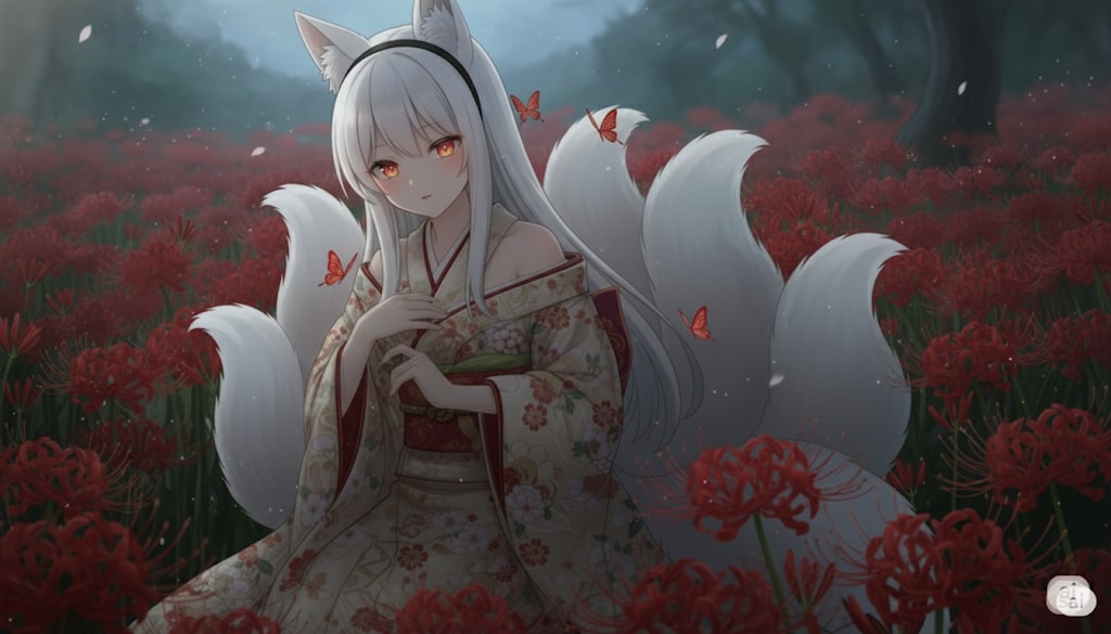 【九尾の久遠】彼岸花の誘惑