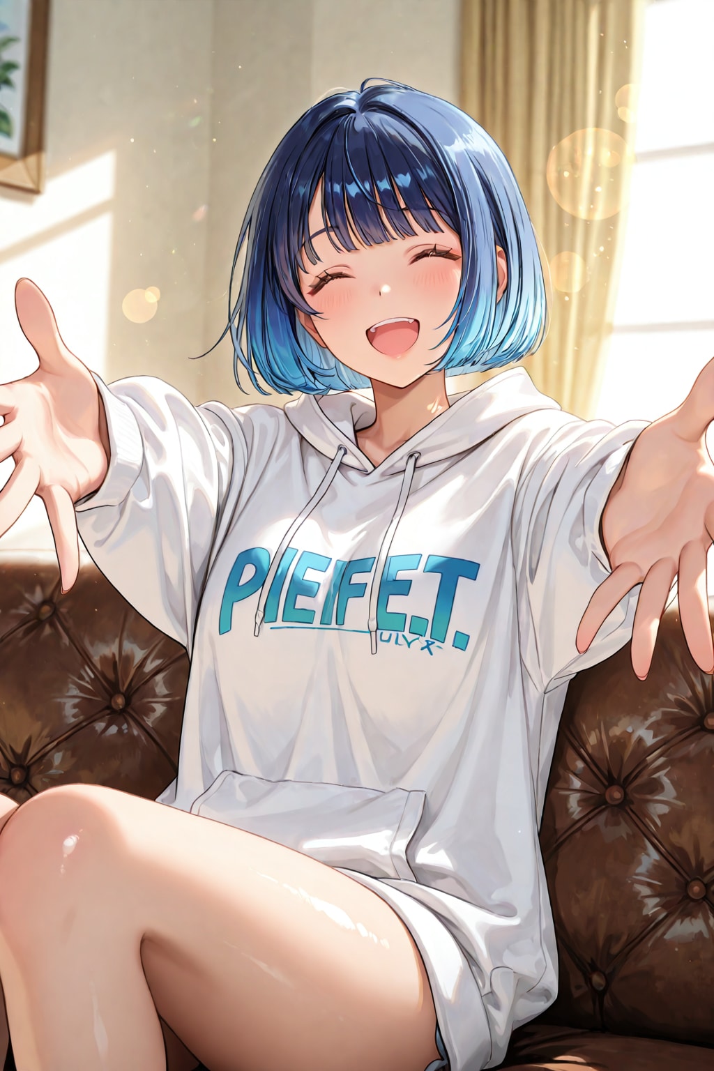 笑顔で「おいでー♪」してくれるWAVEちゃん | の人気AIイラスト・グラビア
