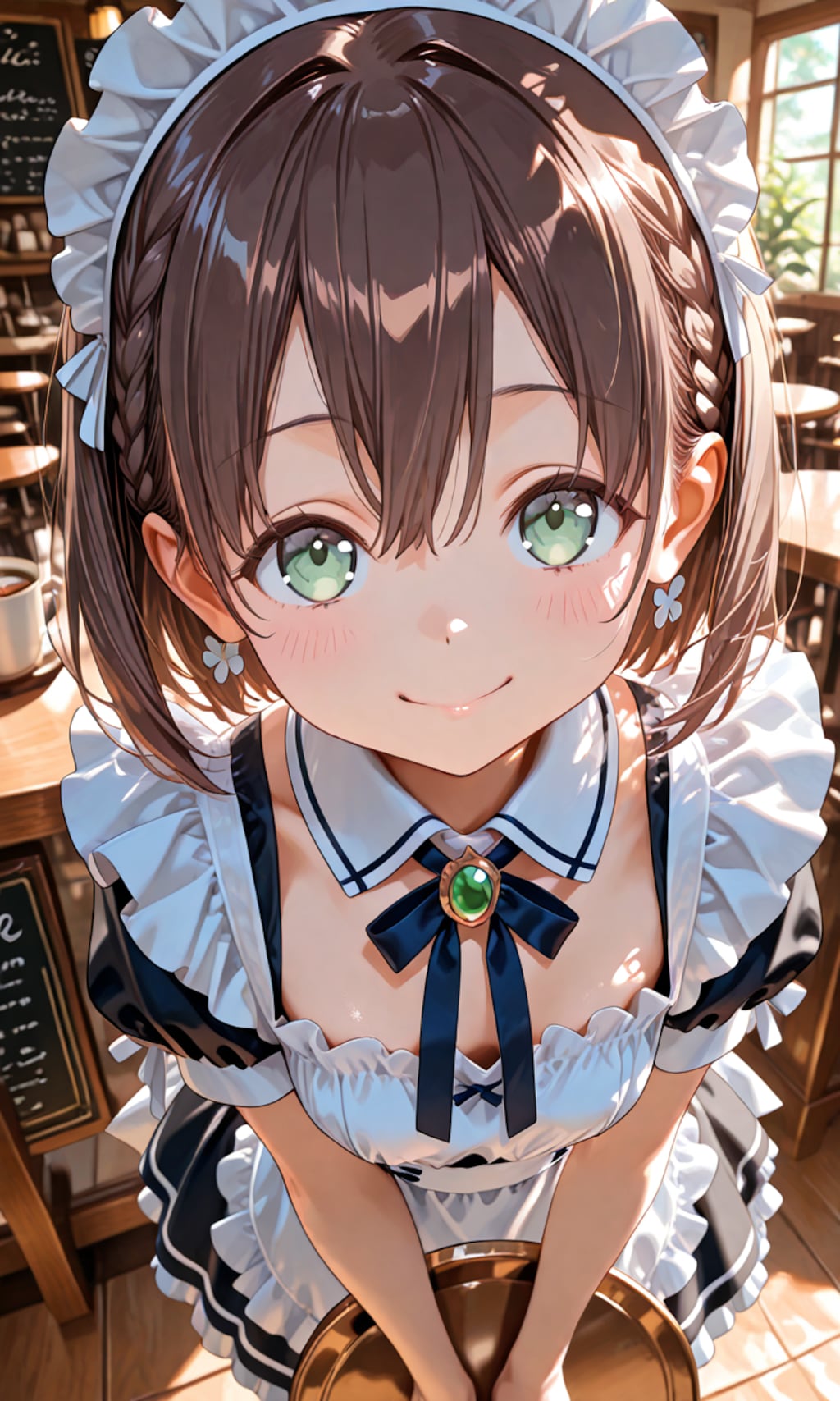 「お帰りなさいませ、ご主人様。」