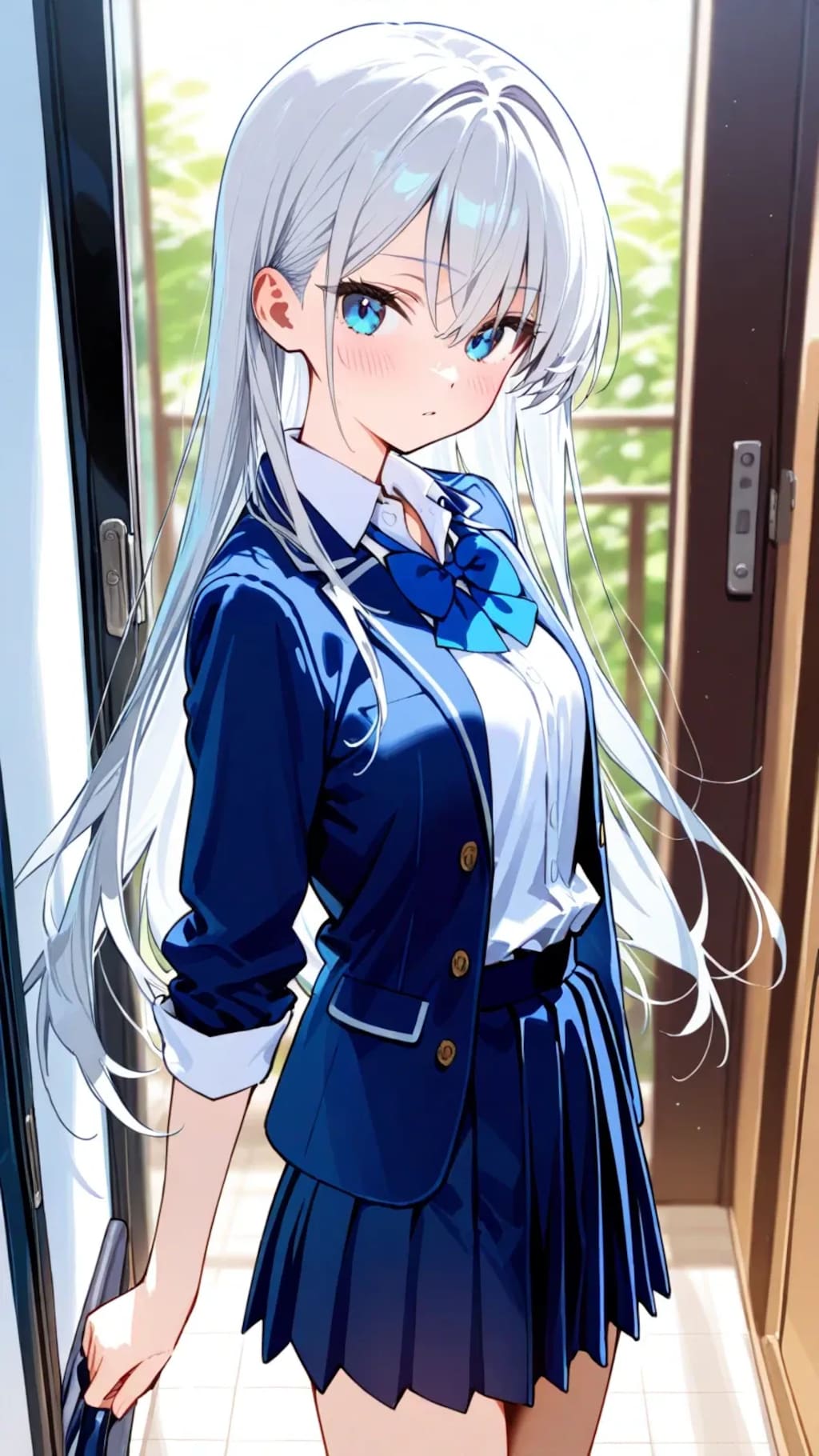 白髪キャラ