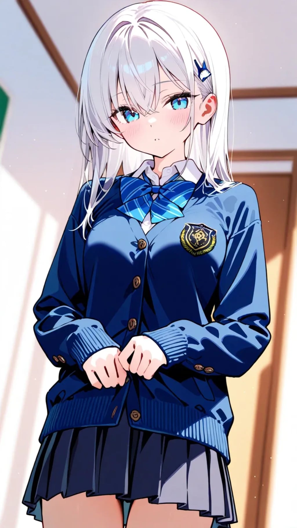 白髪キャラ