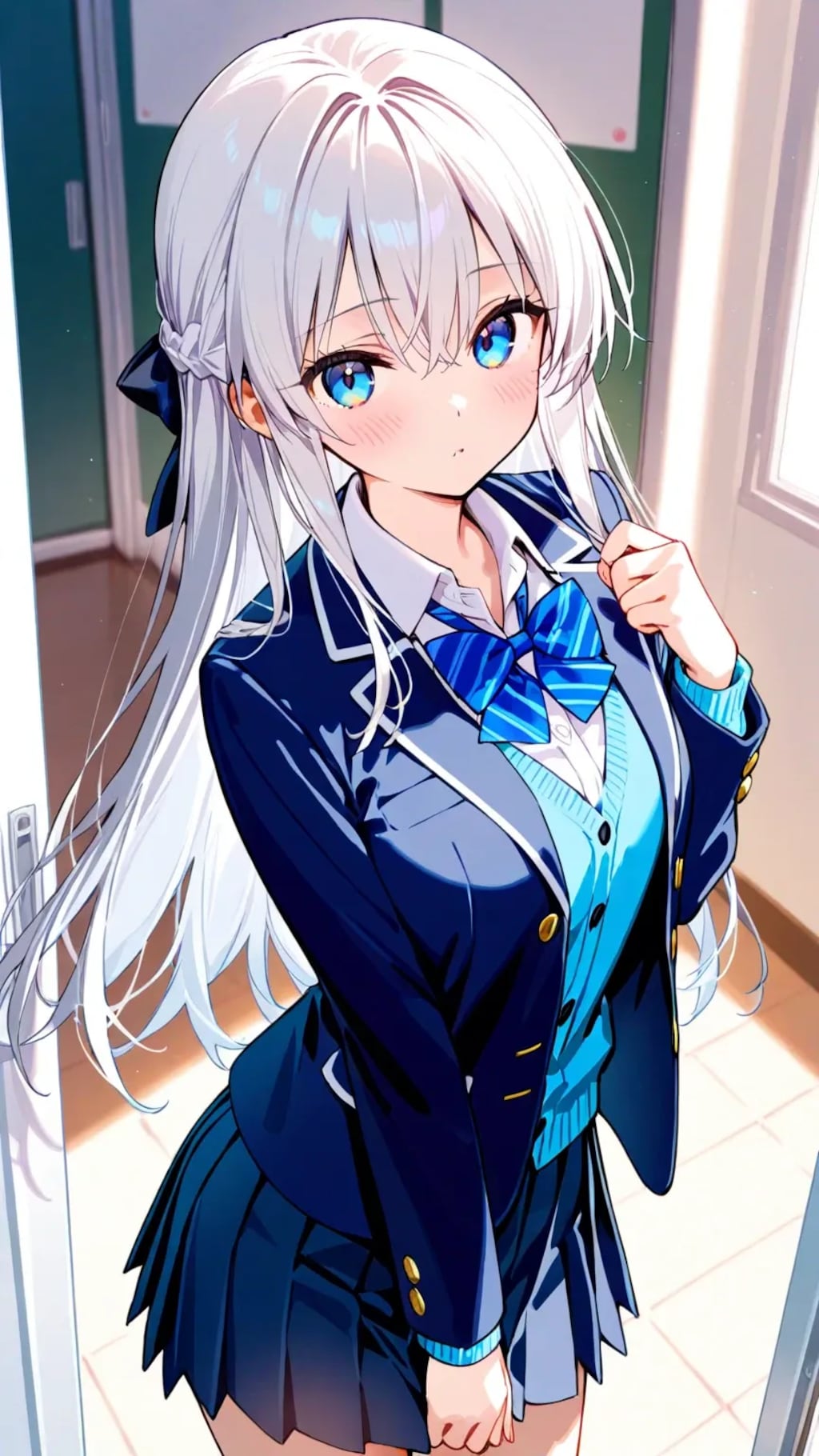 白髪キャラ