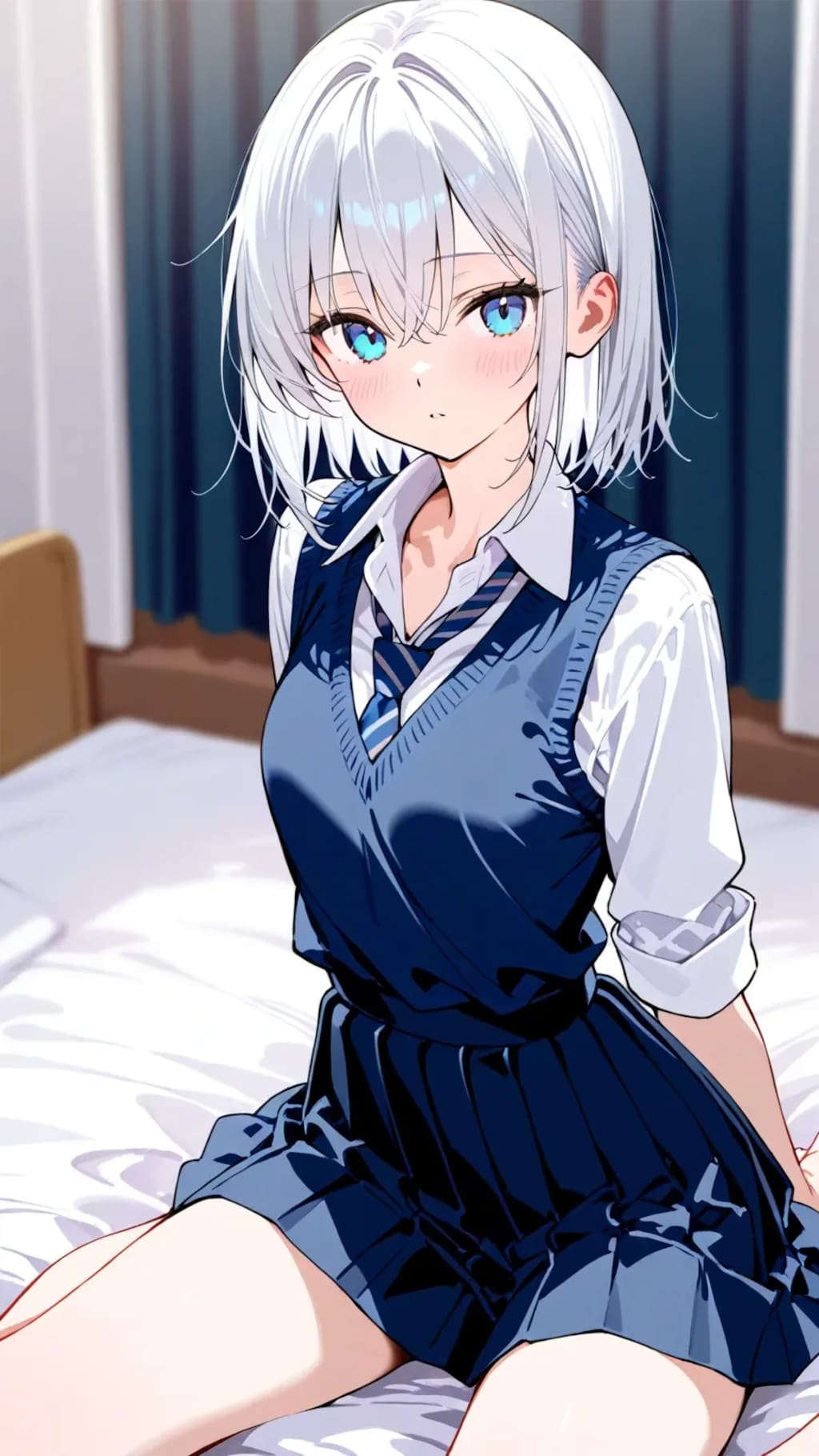 白髪キャラ