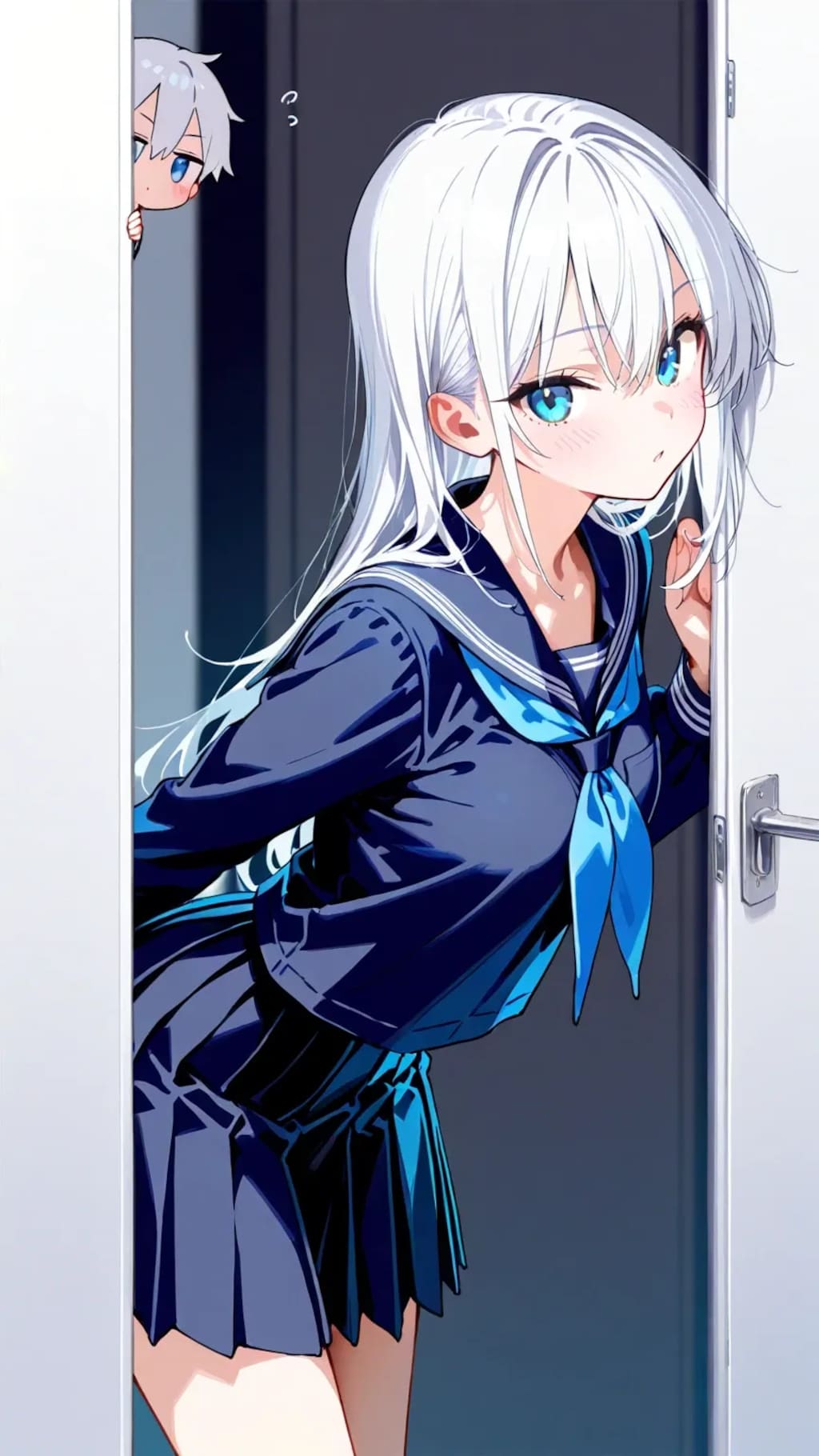 白髪キャラ