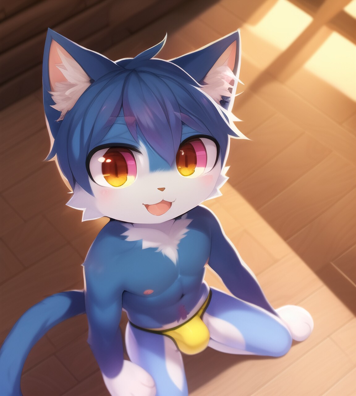 海の家で