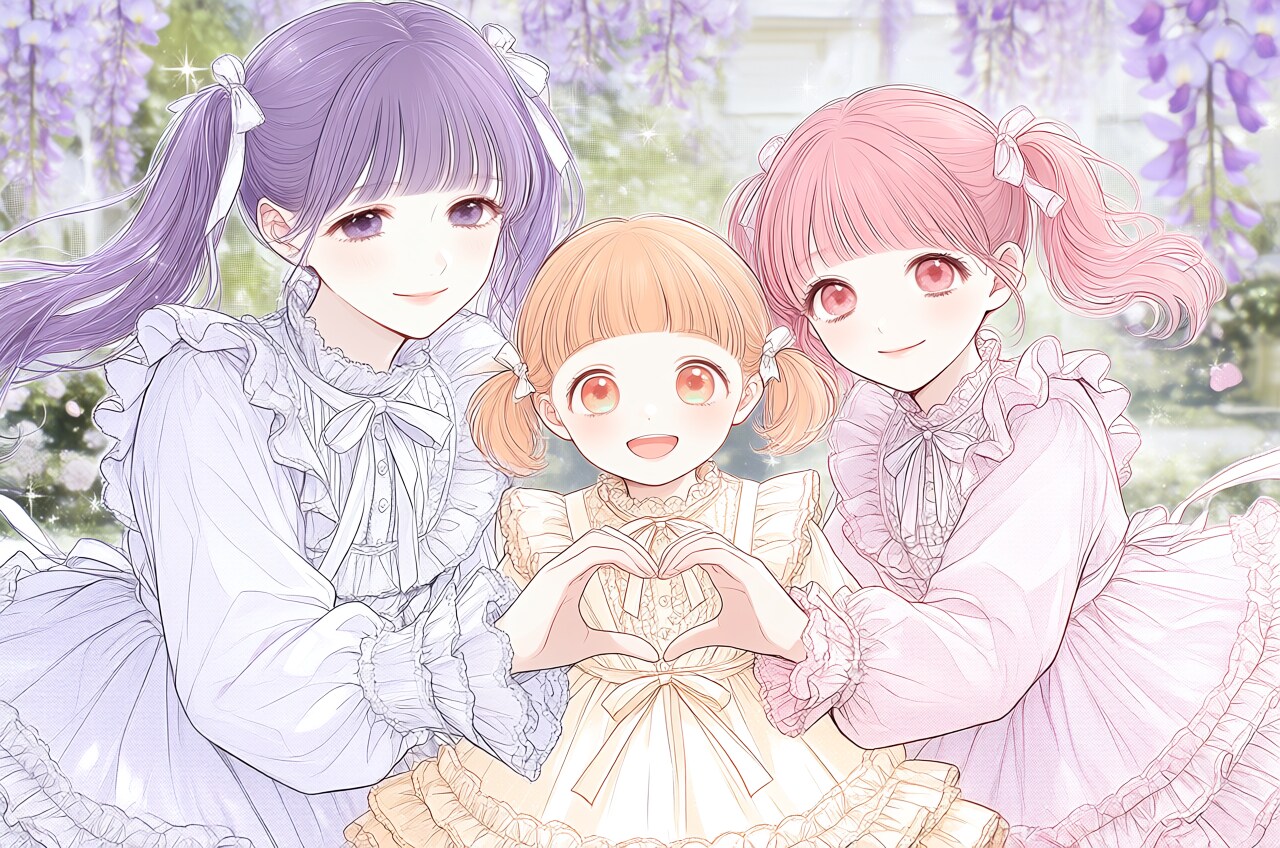 ツインテール三姉妹