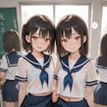 [12枚] 【R18版】（ピカッ🔦）「スカートを持ち上げて僕にパンツを見せてね」 「は～い。あぁ！パンツ見られてお腹が熱いぃ！マン汁が止まらないわ！あぁん♥」（導かれた魂３１３の２） 4枚目