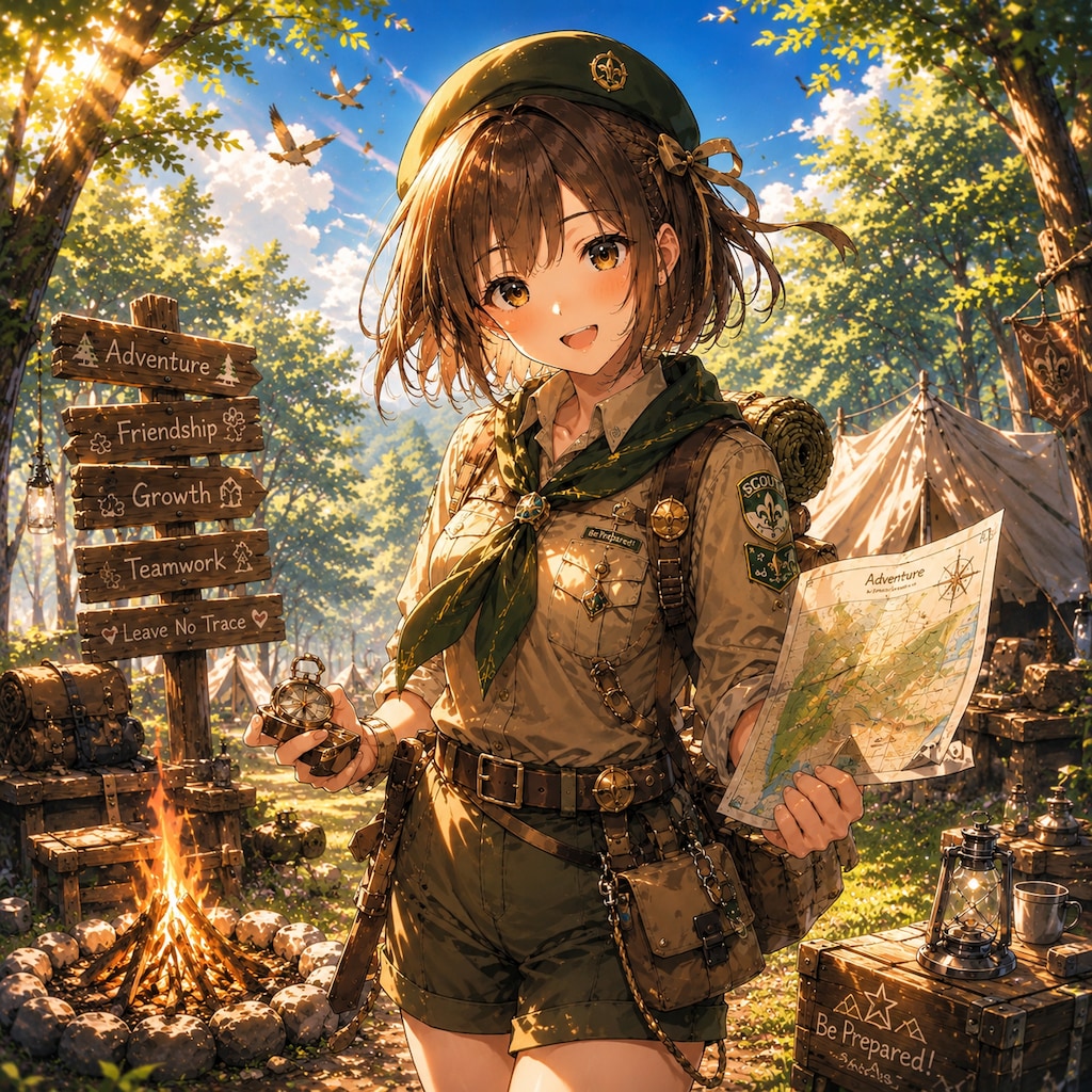 5月22日はガールスカウトの日と聞いて