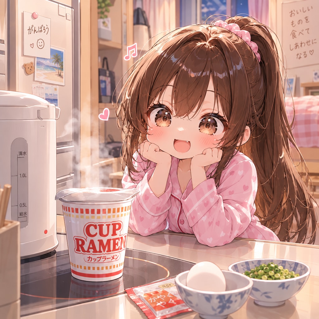 「まだかなまだかな♪」