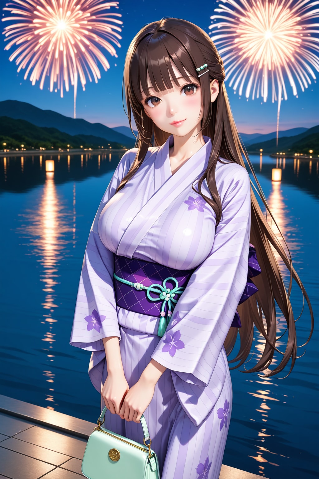 搾宮さんも浴衣で
