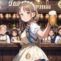 ちょっと控えめ（胸のあたり）なオクトーバーフェスト 3枚目