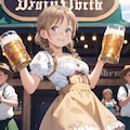 ちょっと控えめ（胸のあたり）なオクトーバーフェスト 4枚目