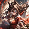 目につけるマスク「Venetian mask」【ウマ娘・エルコンドルパサー】 4枚目