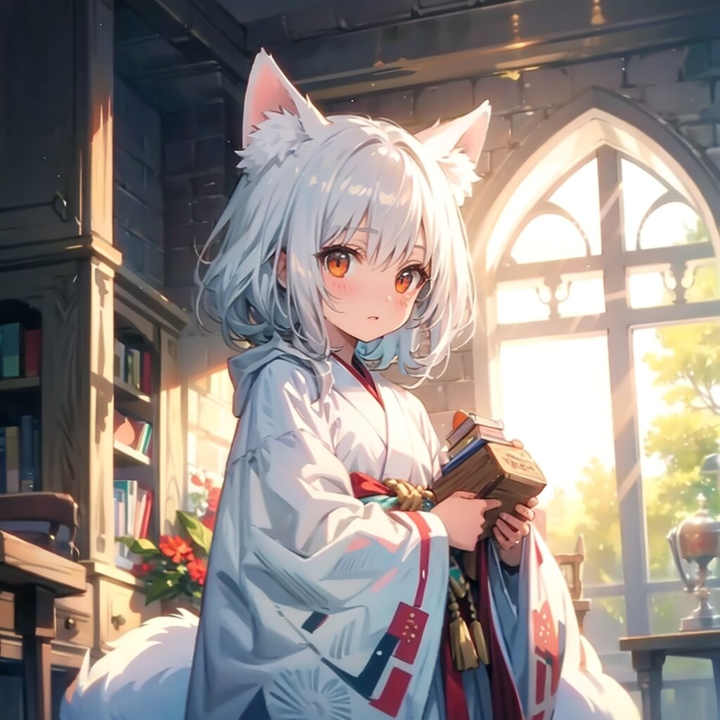 白狐巫女さん（赤目ちゃん）は今日も戦うシリーズ（TOPAZ）