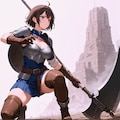 女戦士さん 4枚目