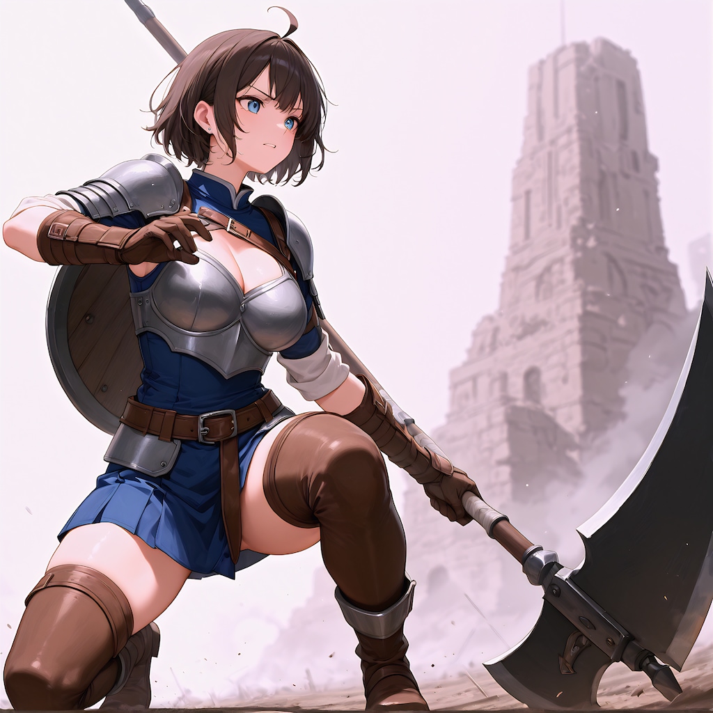 女戦士さん