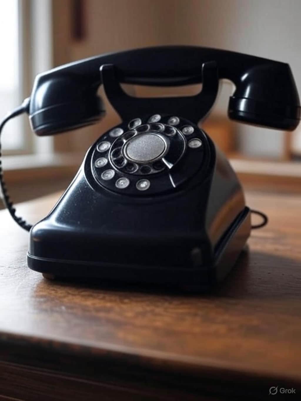 レトロ黒電話