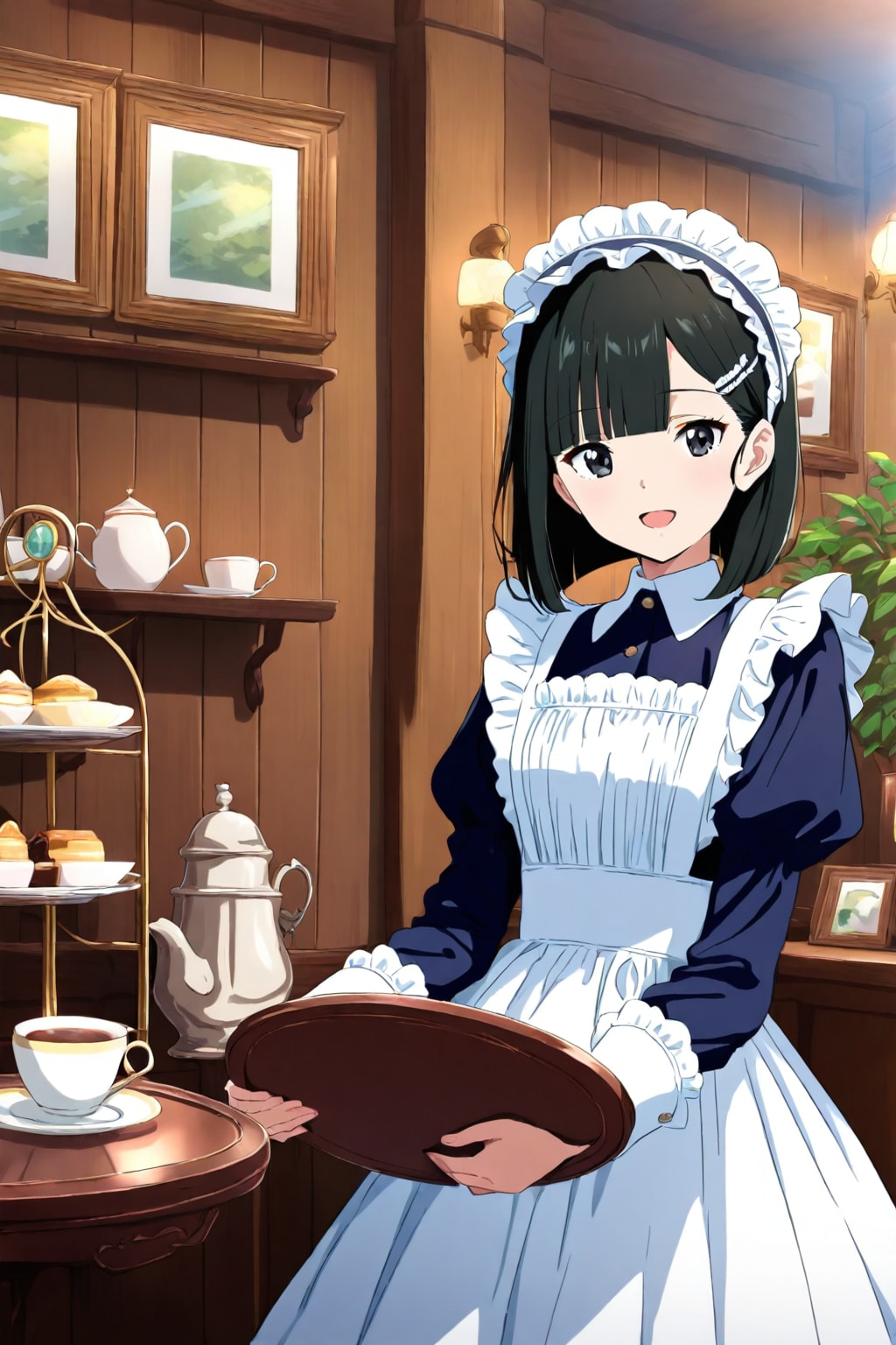 妹ちゃん✨カフェへようこそ‼️🥰☕️✨３０ | の人気AIイラスト・グラビア