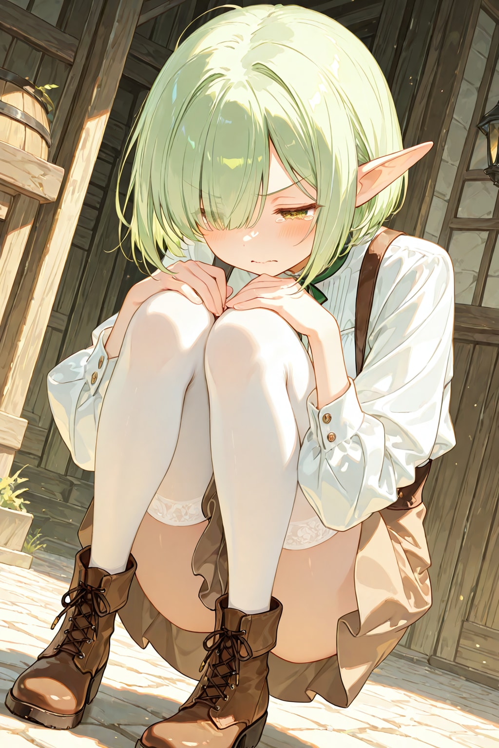 異世界DAYS.17『助けて頂いただけでなく、服まで……』＆『騎士様、ありがとう……！』アルテナ（侍女）＆テミス（元令嬢）