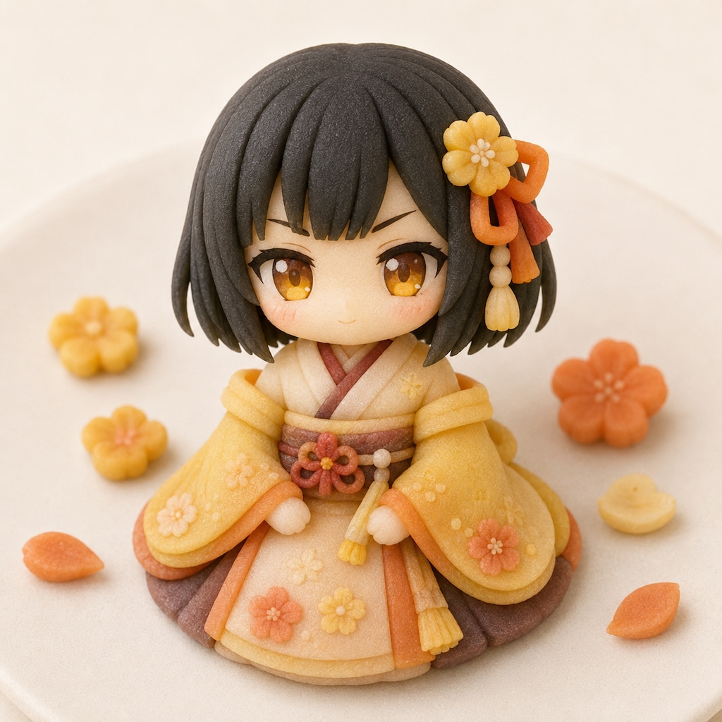 恋咲の彩り上生菓子