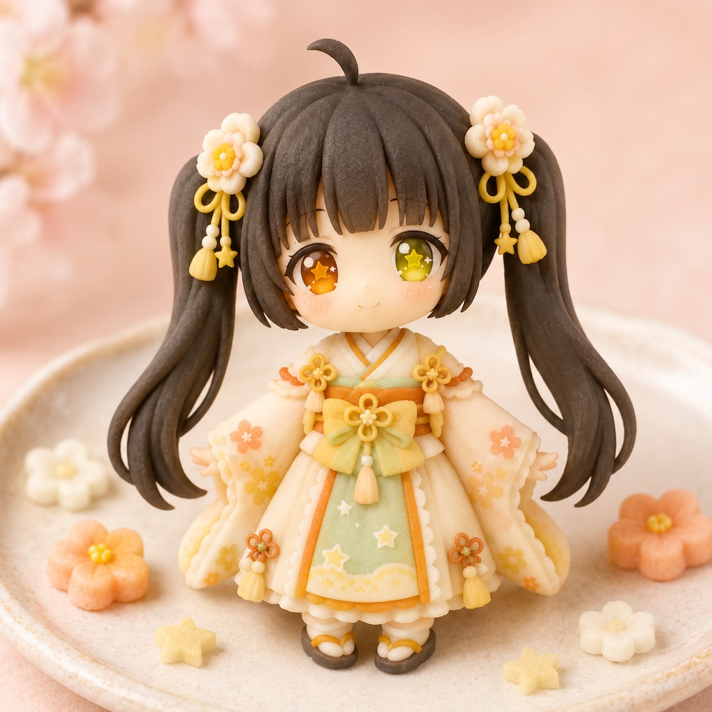 恋咲の彩り上生菓子