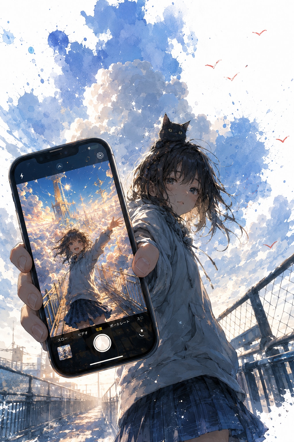 スマホ越しの世界