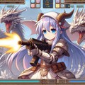 竜騎士シューティングゲームの小さな女の子 9枚目