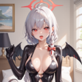 黒舘ハルナ　ラバースーツ　立ち姿 3枚目