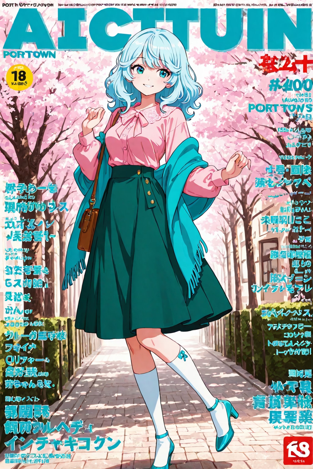 春のファッション誌