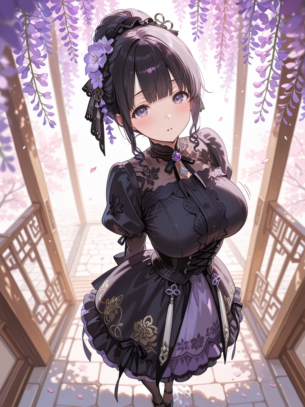 はぁ♡ ぷるきゅん♡ 春のゴスロリメイド