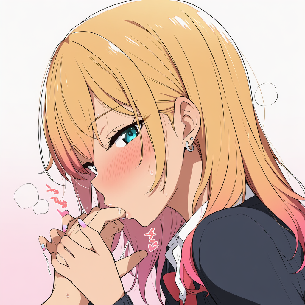 手フェチなギャルちゃん
