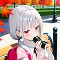 アイちゃんと紅葉とお寿司 2枚目