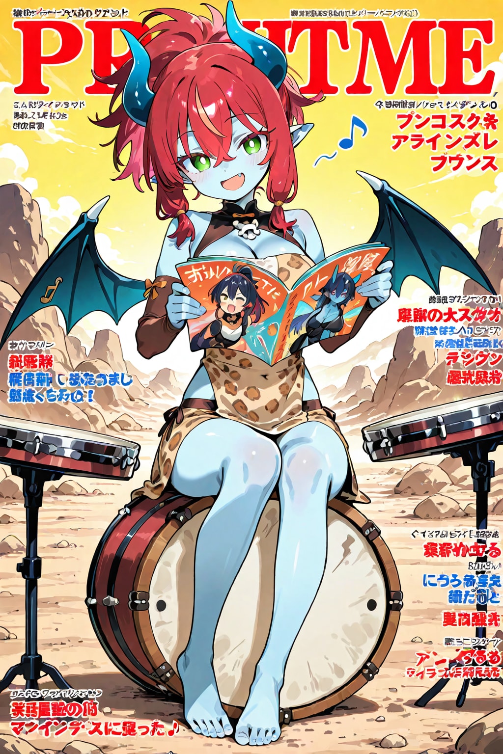 ラウルちゃん(雑誌表紙風) | の人気AIイラスト・グラビア