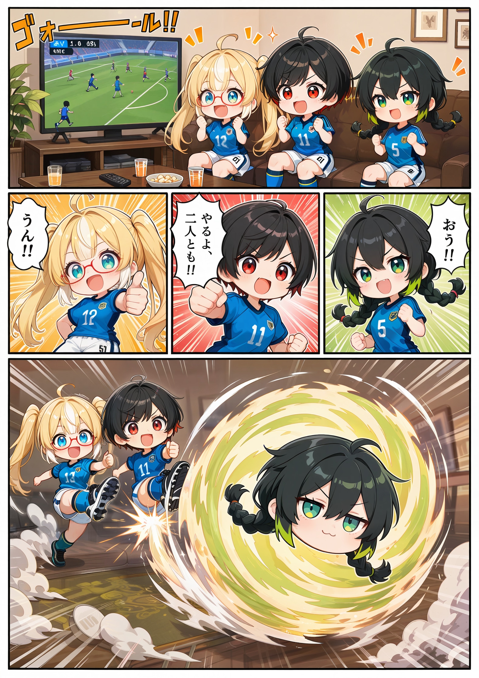 テンションMAX ＝⚽️