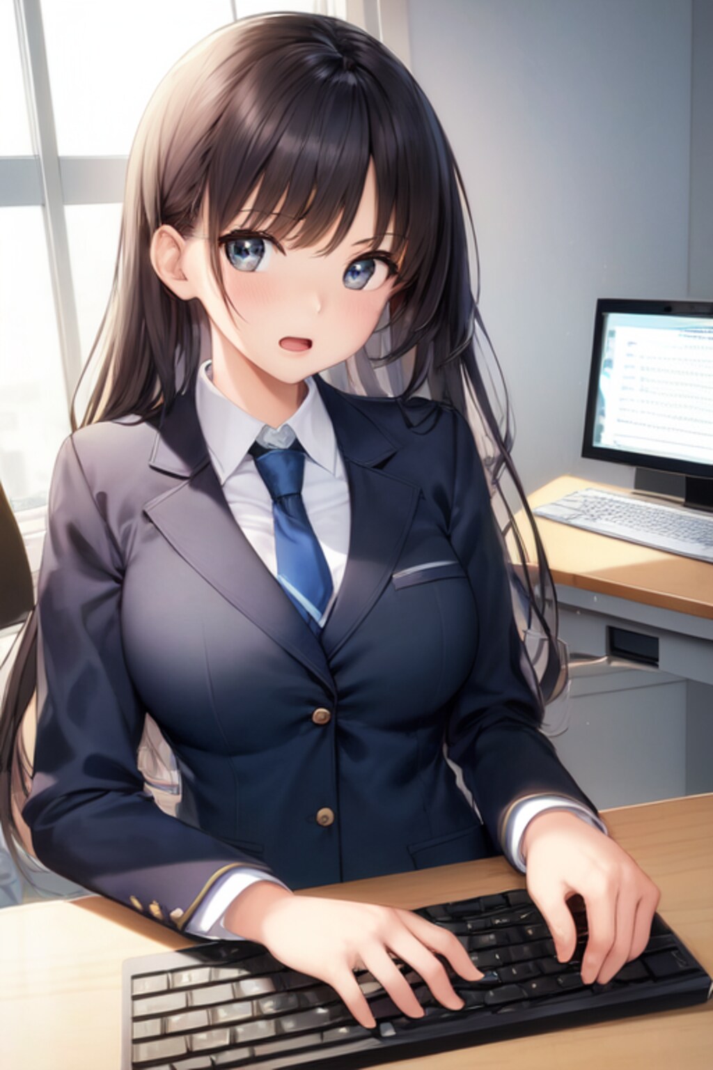 エラーに驚くししょちゃん